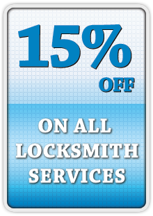 15% off on all locksmith services